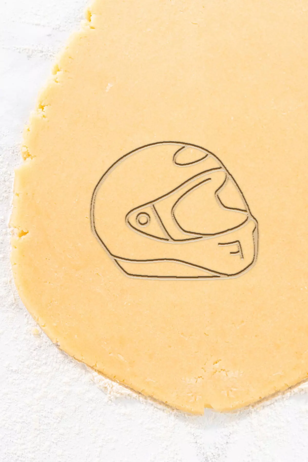 Helmet Cookie Cutter - Biscuit Cutter 3D print model