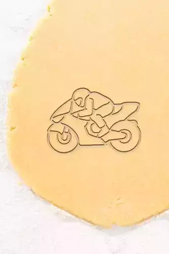 Rider Cookie Cutter - Biscuit Cutter
