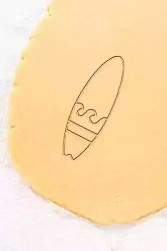Surfboard Cookie Cutter - Biscuit Cutter