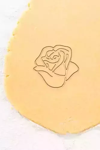Rose Cookie Cutter - Biscuit Cutter