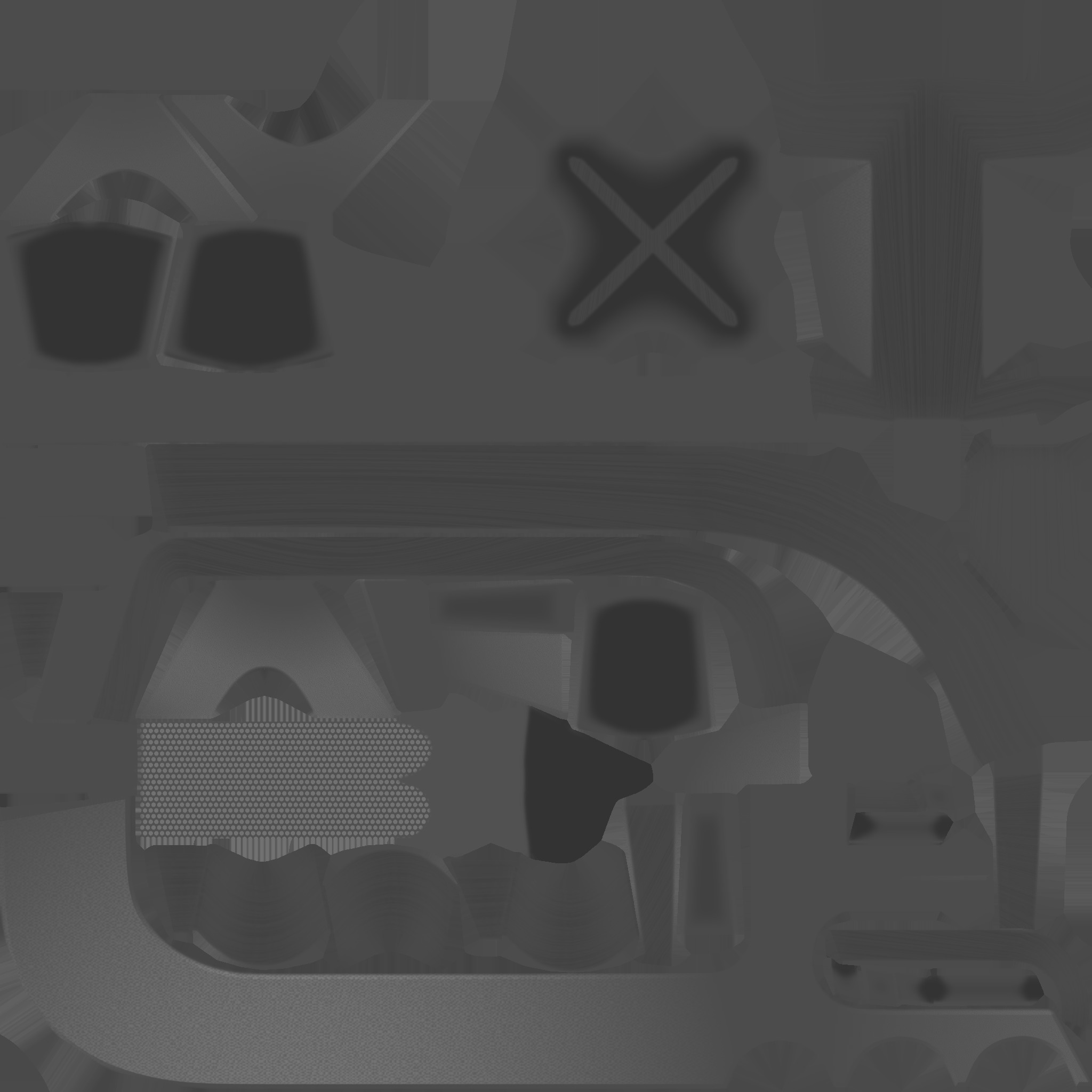 Skysplitter Low-poly 3D model_8