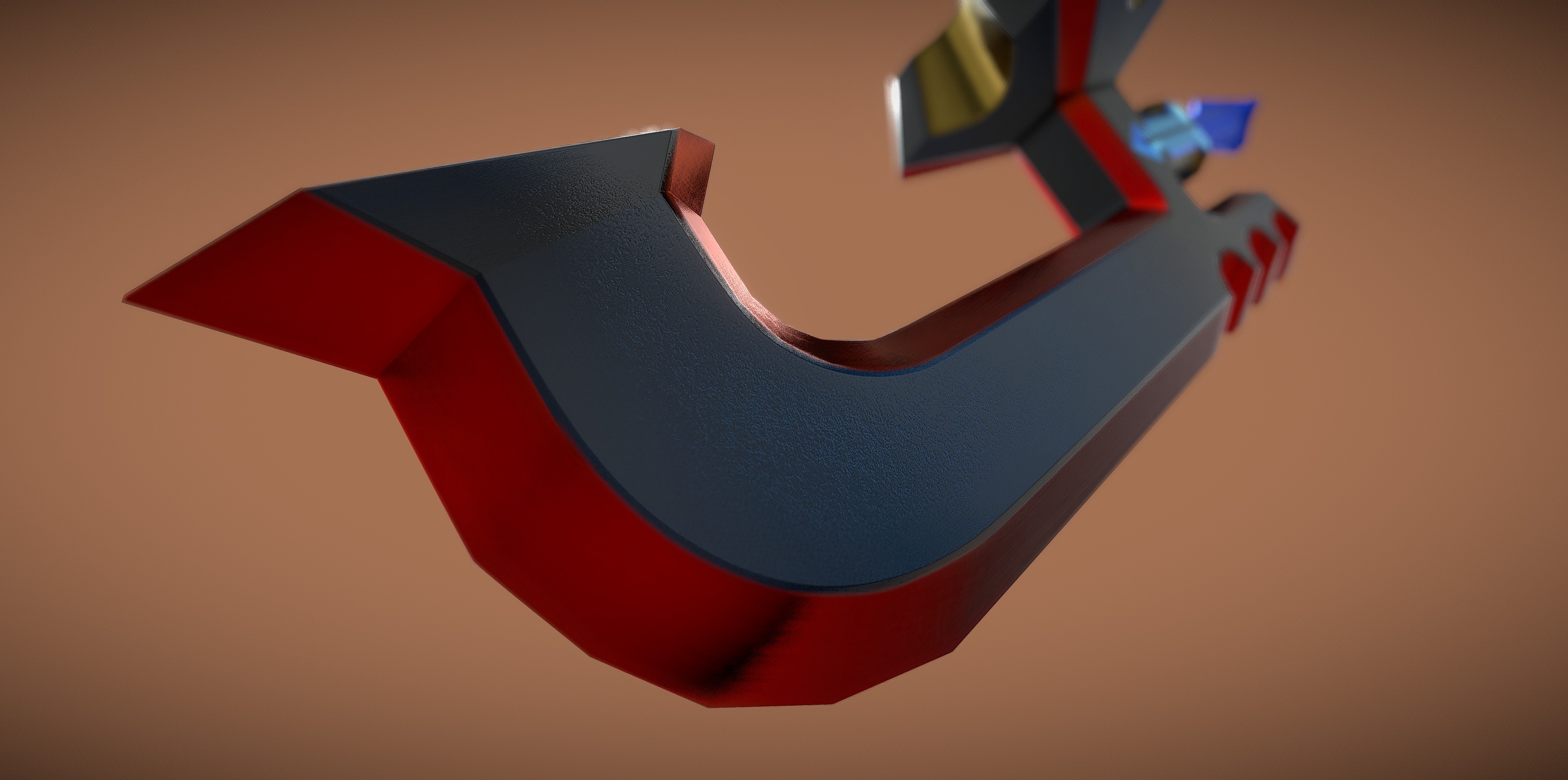 Skysplitter Low-poly 3D model_4
