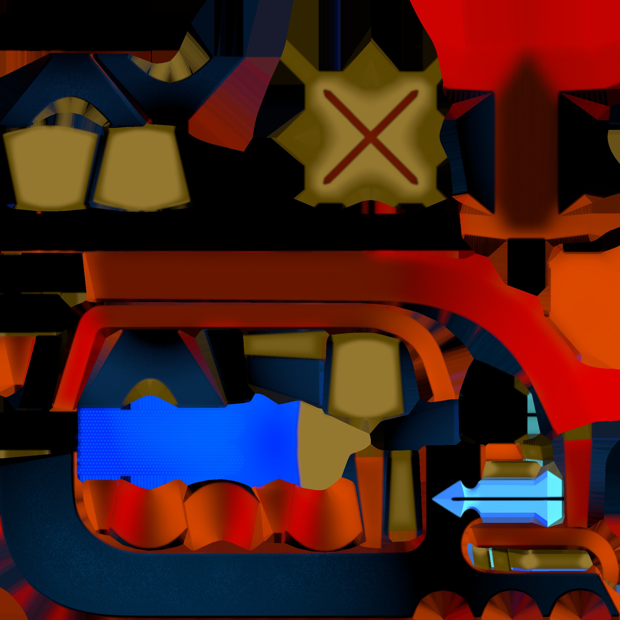 Skysplitter Low-poly 3D model_6