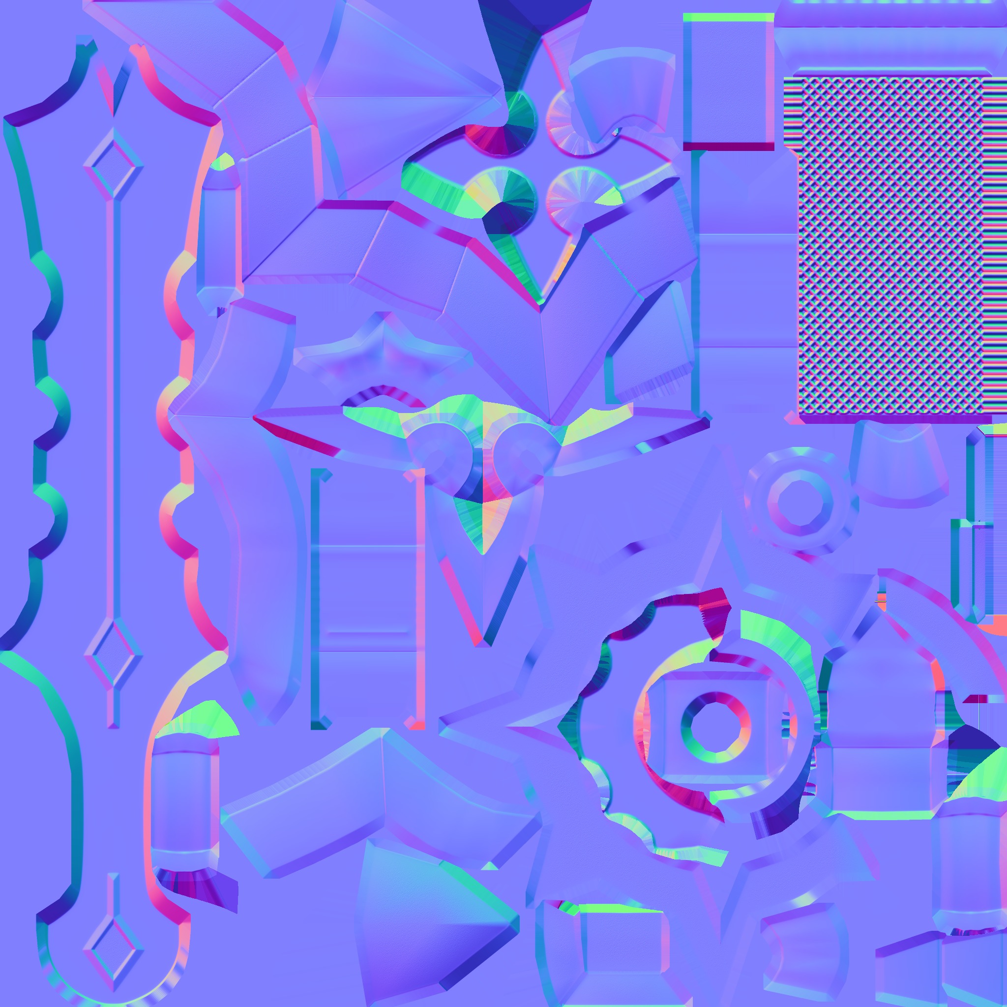 Lunatic Low-poly 3D model_8