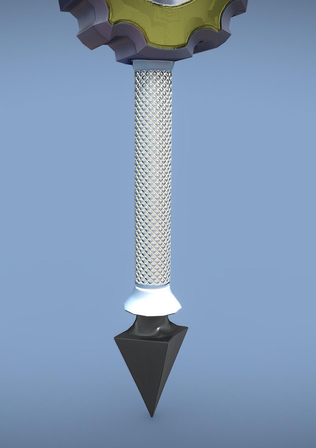 Lunatic Low-poly 3D model_2