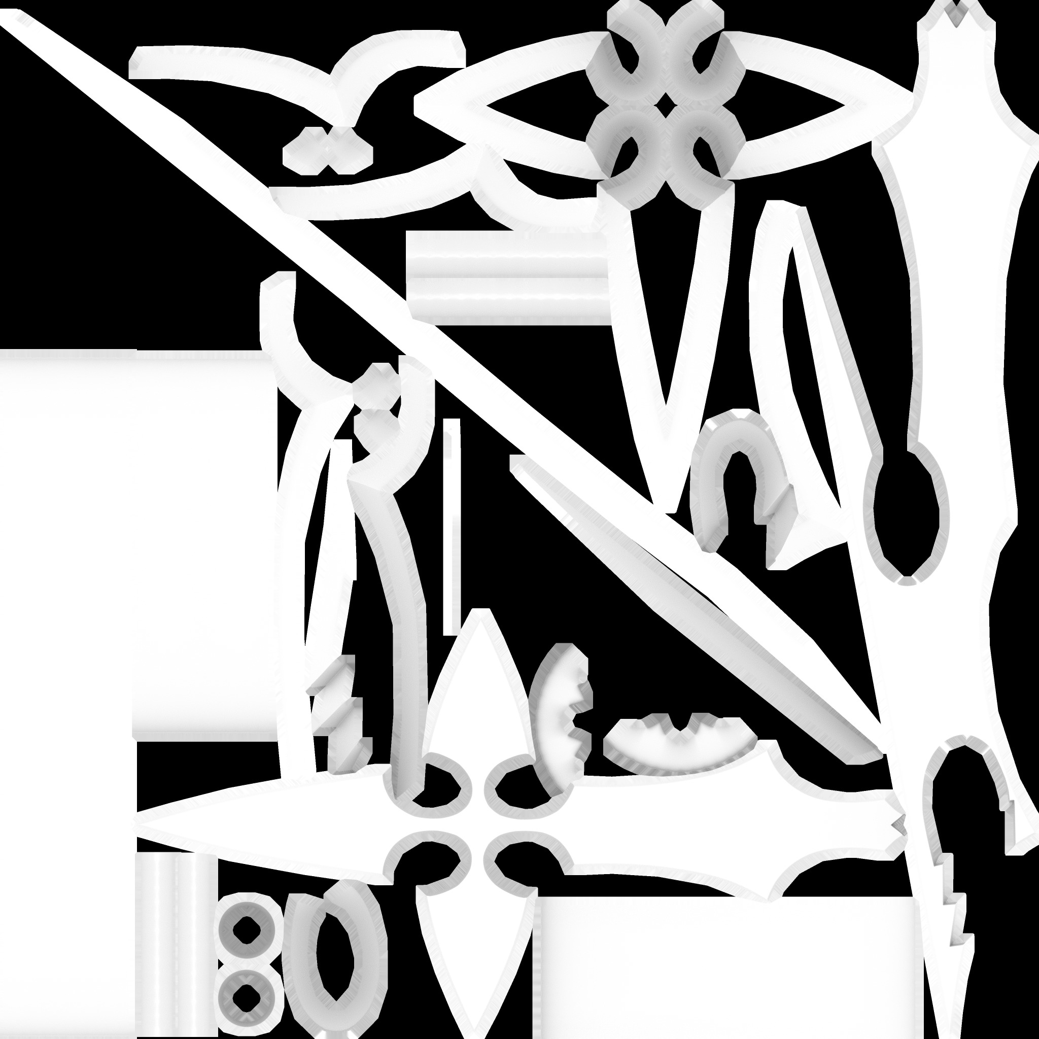 Lindworm Low-poly 3D model_9