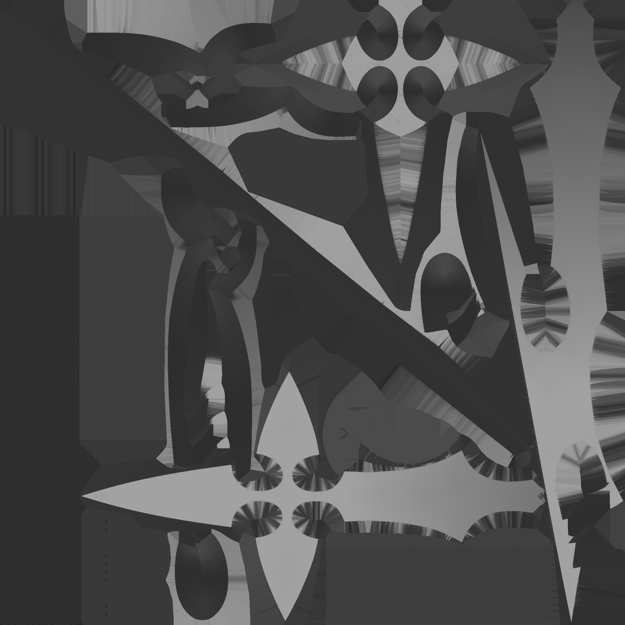 Lindworm Low-poly 3D model_6