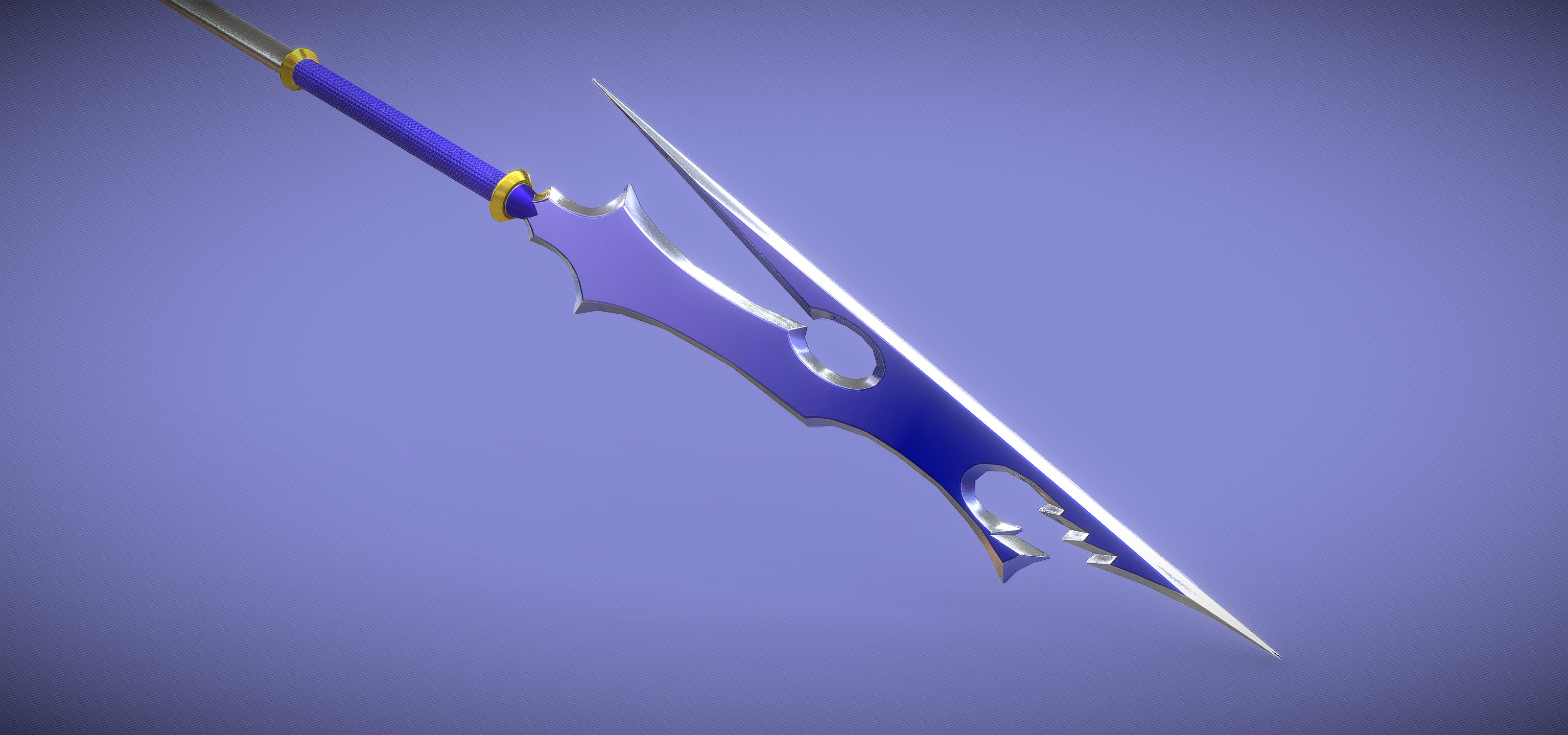 Lindworm Low-poly 3D model_3