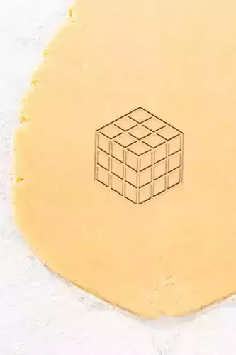 Cube Cookie Cutter - Biscuit Cutter
