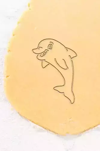 Cute Dolphin Cookie Cutter - Biscuit Cutter