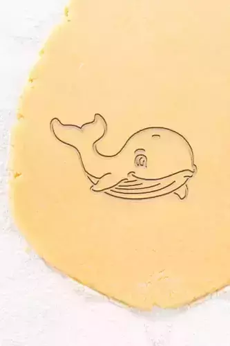 Cute Whale Cookie Cutter - Biscuit Cutter