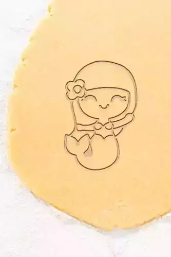 Mermaid Cookie Cutter - Biscuit Cutter