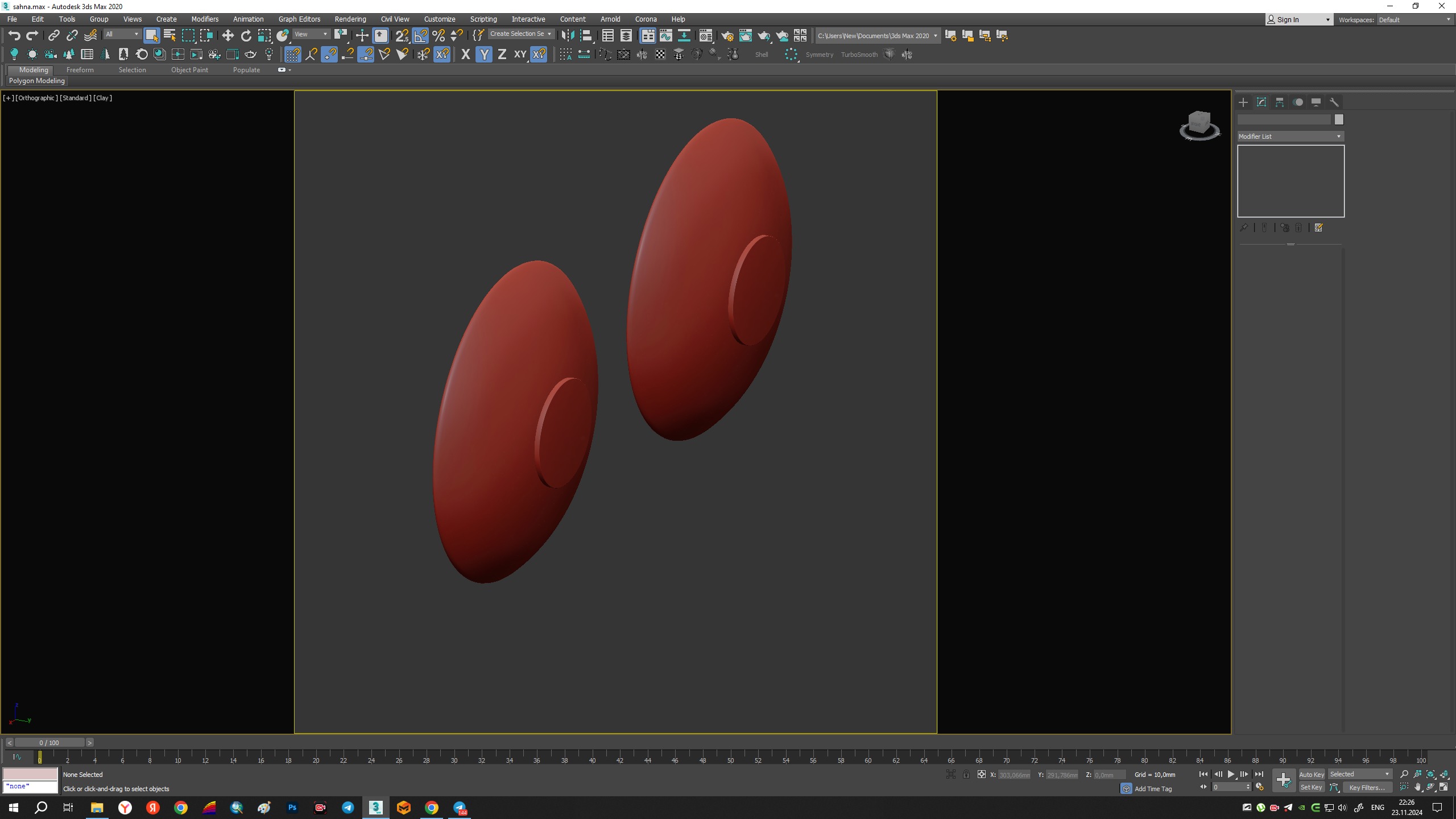 Wall Lamp Radial Low-poly 3D model_6