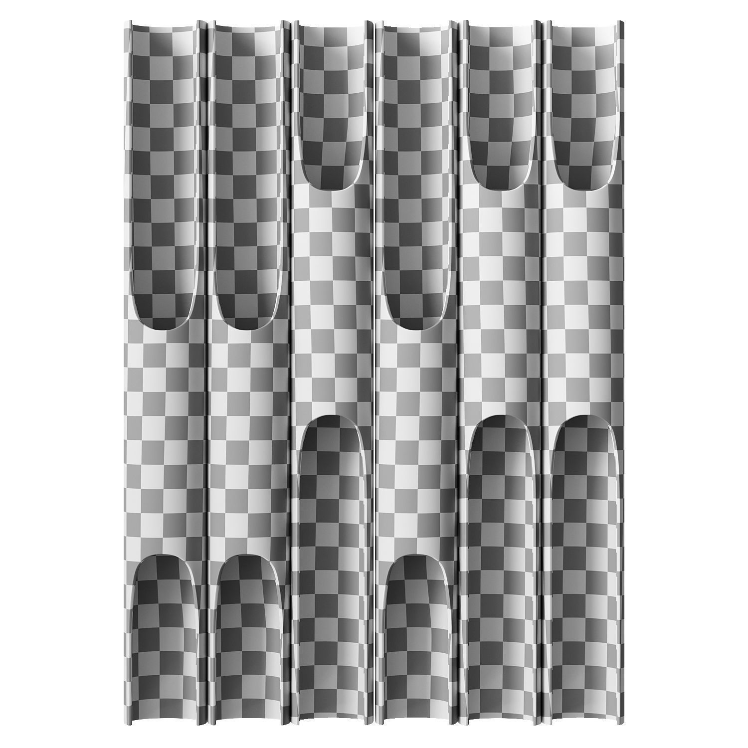 Sculptural Lamps Low-poly 3D model_4