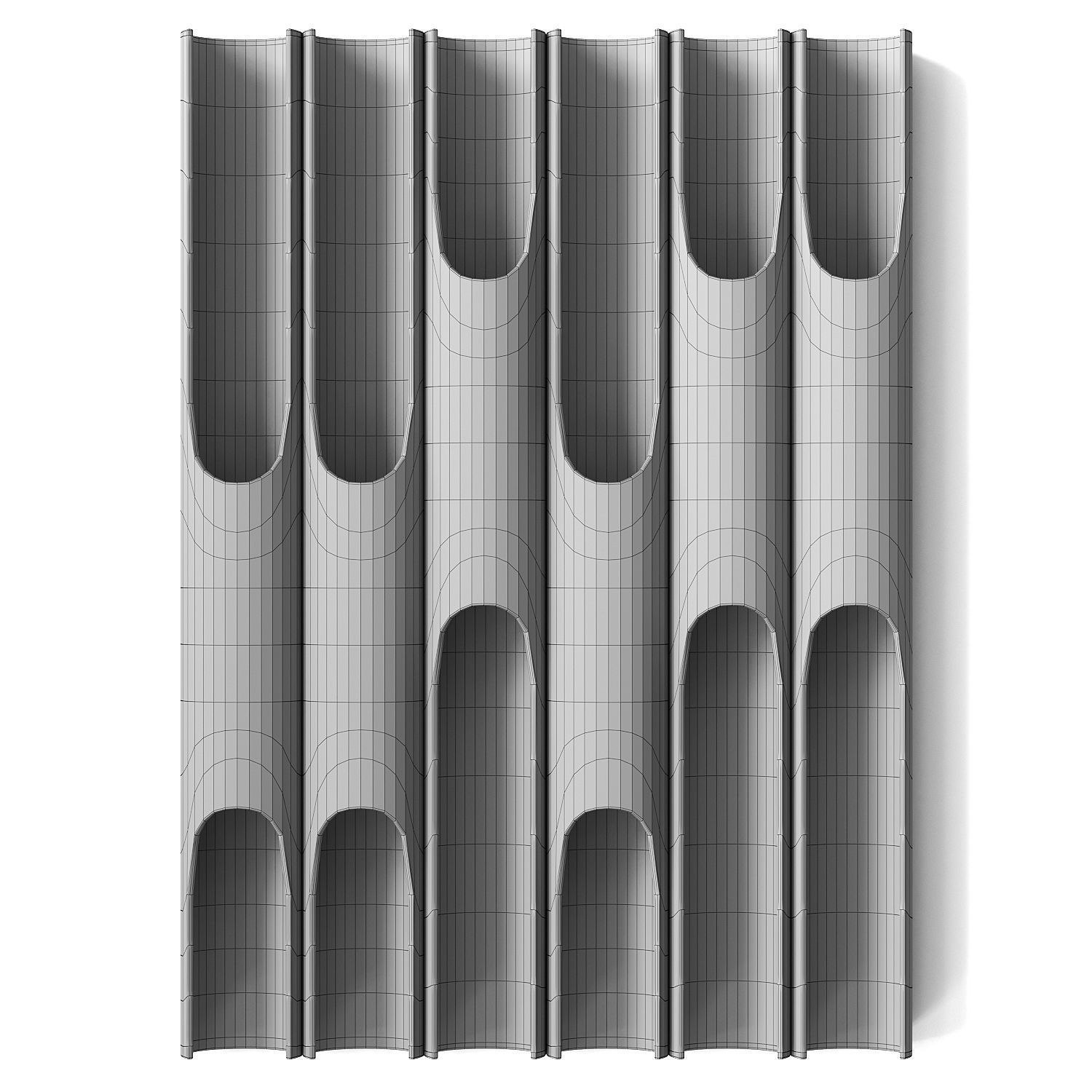 Sculptural Lamps Low-poly 3D model_5