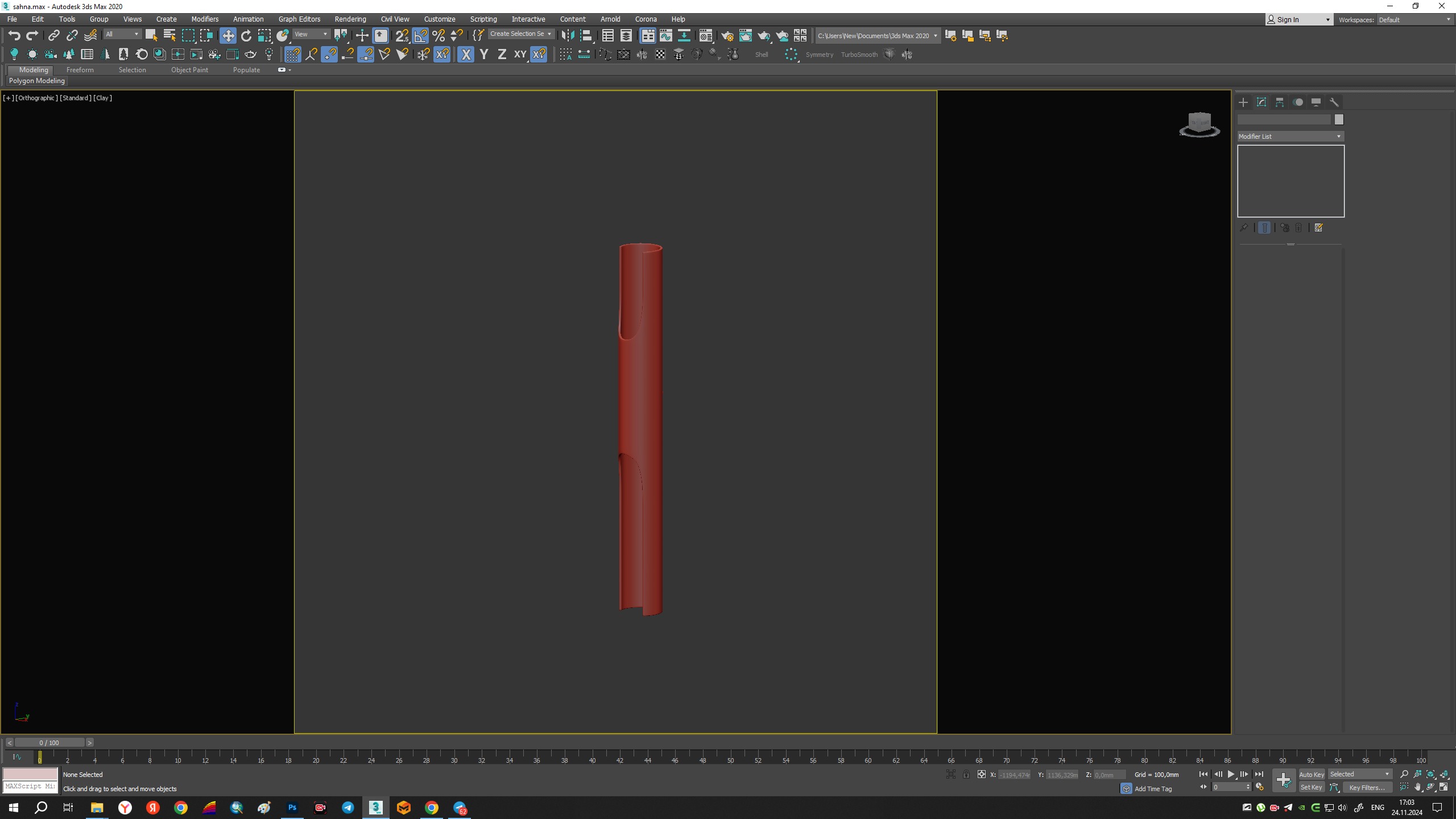Sculptural Lamps Low-poly 3D model_7