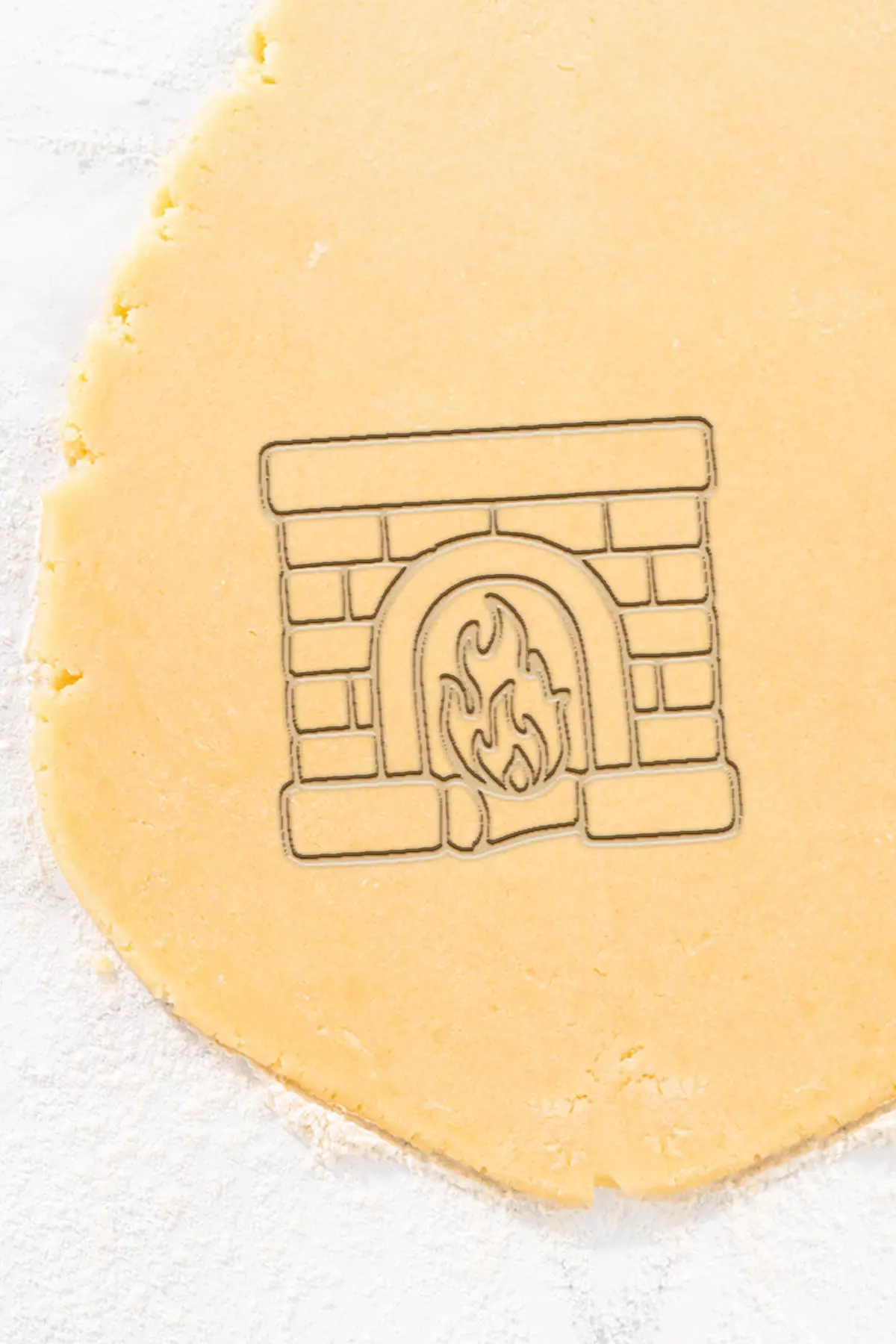Fireplace Cookie Cutter - Biscuit Cutter 3D print model