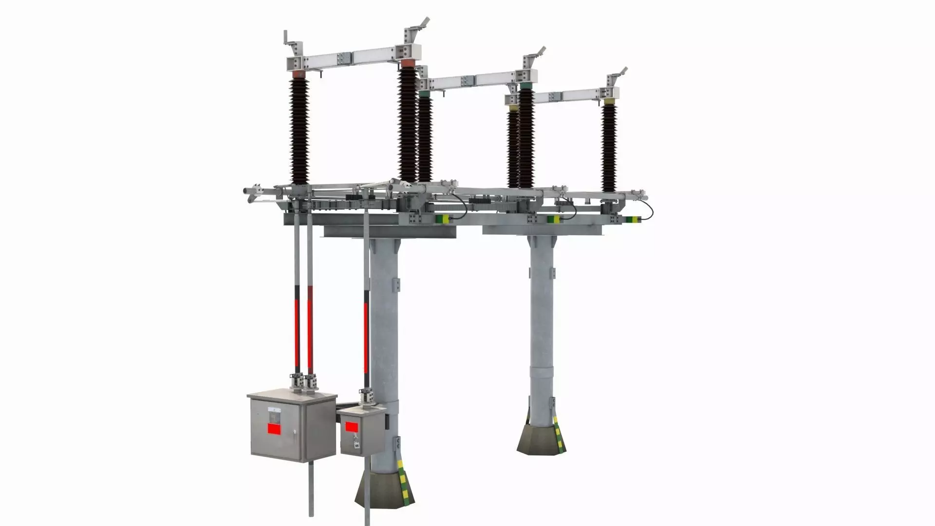 High Voltage Isolation Switch 2 3D model_0