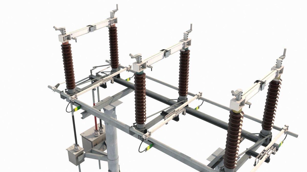 High Voltage Isolation Switch 2 3D model_6