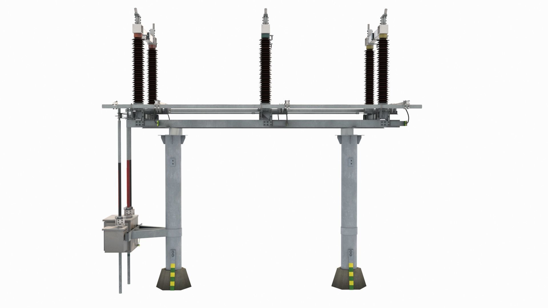 High Voltage Isolation Switch 2 3D model_4
