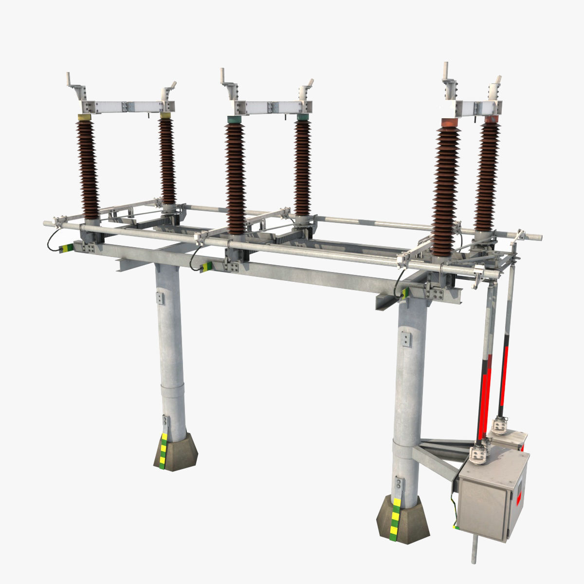 High Voltage Isolation Switch 2 3D model_1