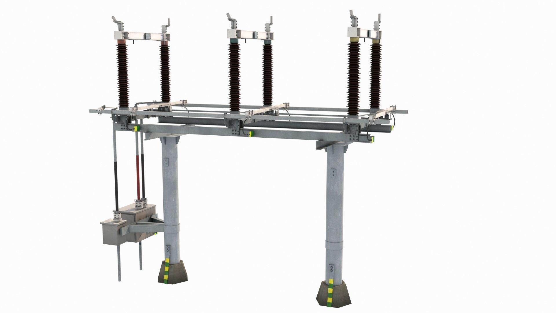 High Voltage Isolation Switch 2 3D model_3