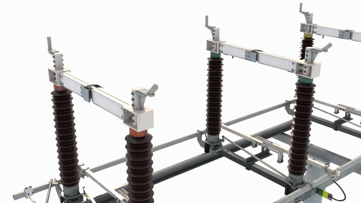 High Voltage Isolation Switch 2 3D model_9