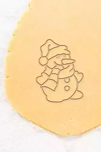 Christmas Snowman Cookie Cutter - Biscuit Cutter