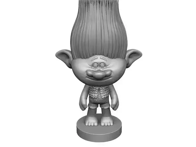 Branch Troll for 3D Printing STL 3D print model