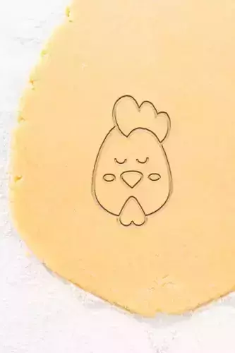 Happy Chicken Cookie Cutter - Biscuit Cutter