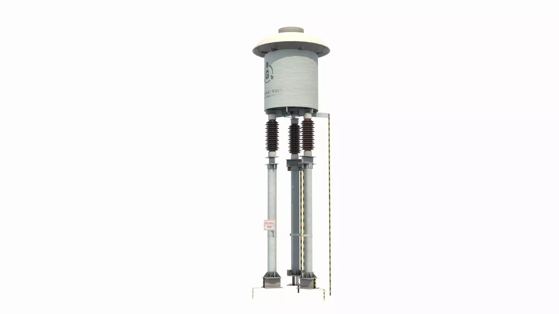 High Voltage Reactor 3 3D model