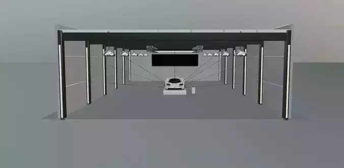 McLaren F1 1994 in car showroom