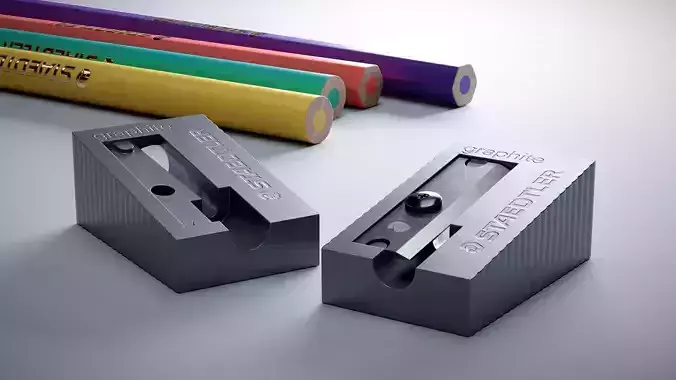 Staedtler Pencil Sharpener and Colouring Pencils