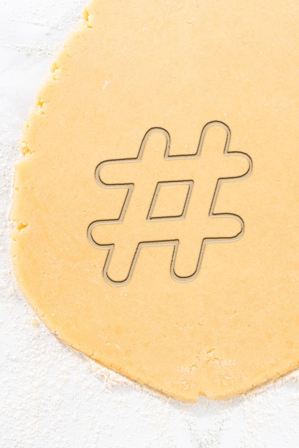 Hashtag Cookie Cutter - Biscuit Cutter 3D print model_0