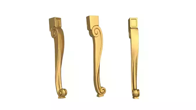 CNC table leg furniture 42 3D print model