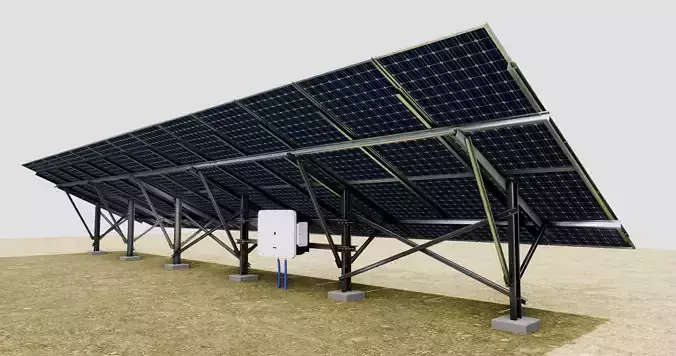 Single Column Solar Construction Type-1