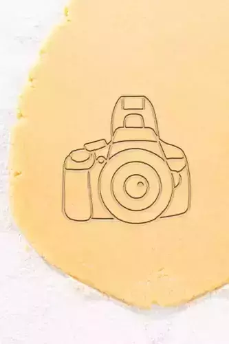 Camera Cookie Cutter - Biscuit Cutter