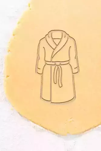 Bathrobe Cookie Cutter - Biscuit Cutter