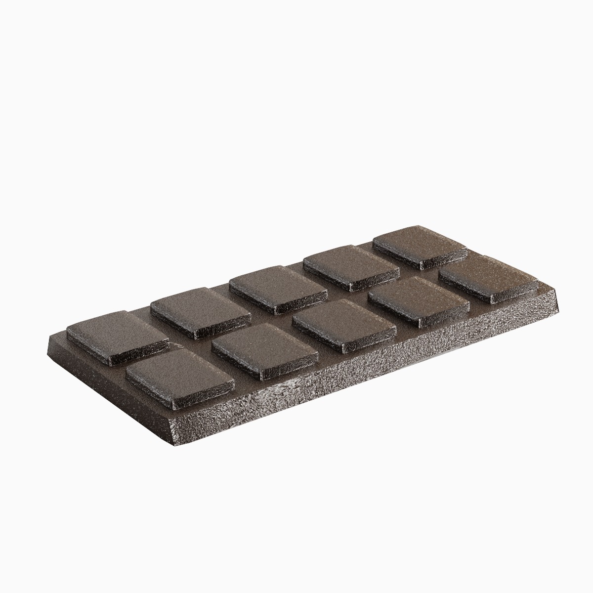 Stylized Chocolate 02 Low-poly 3D model_1