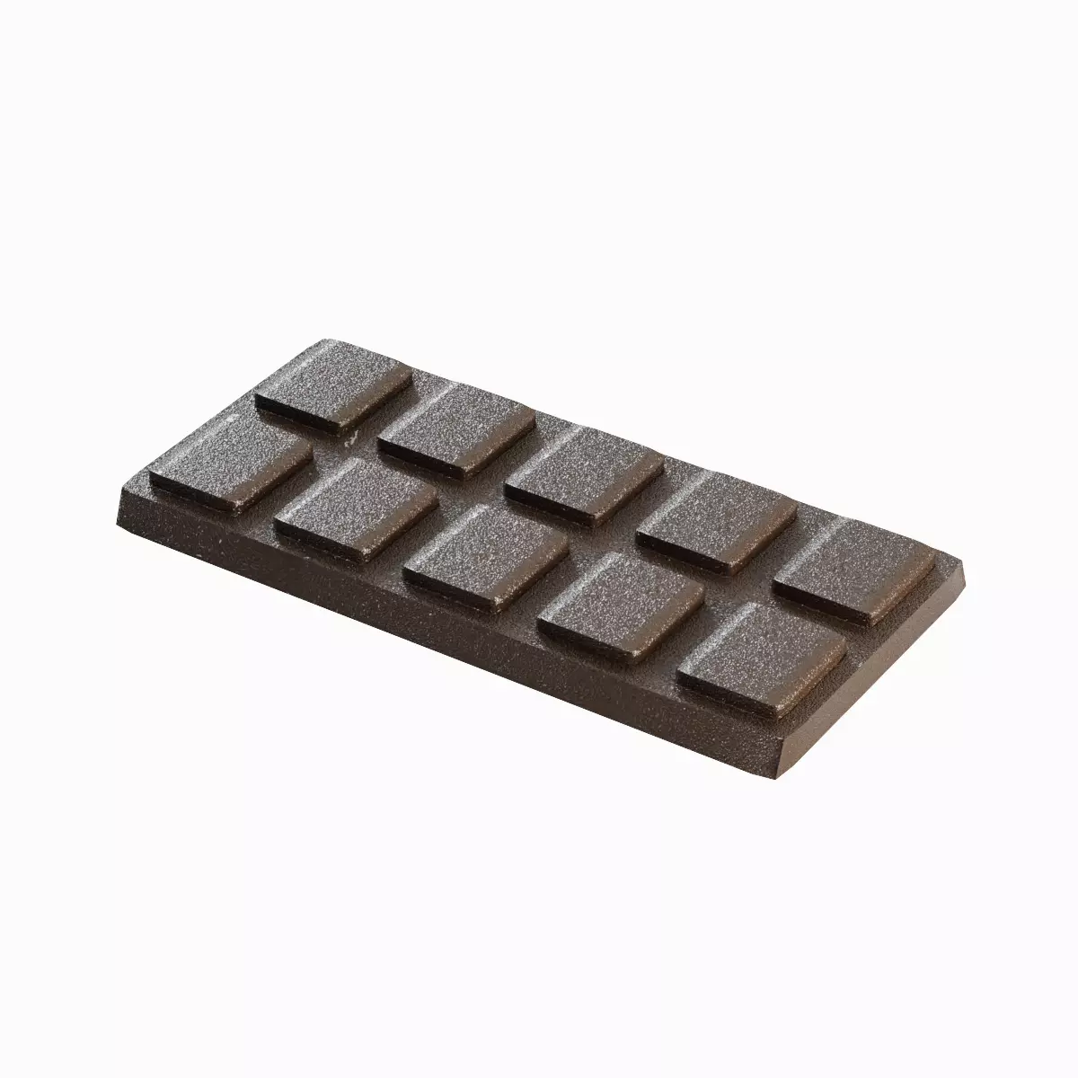 Stylized Chocolate 02 Low-poly 3D model_0