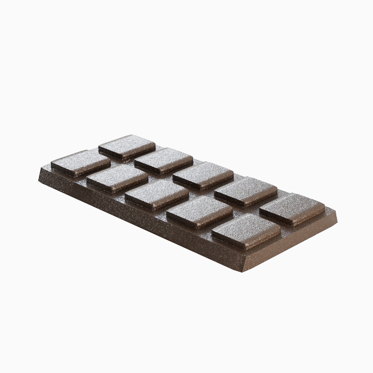 Stylized Chocolate 02 Low-poly 3D model_2