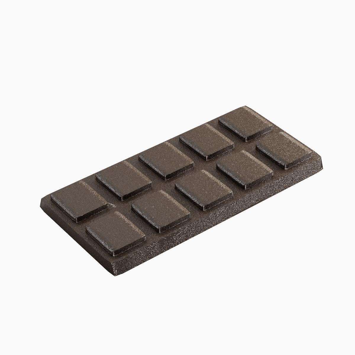 Stylized Chocolate 02 Low-poly 3D model_4