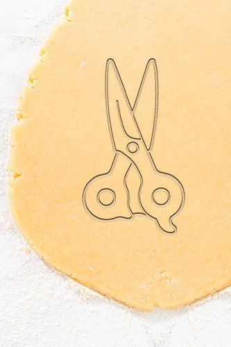 Scissors Cookie Cutter - Biscuit Cutter 3D print model