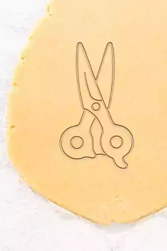 Scissors Cookie Cutter - Biscuit Cutter