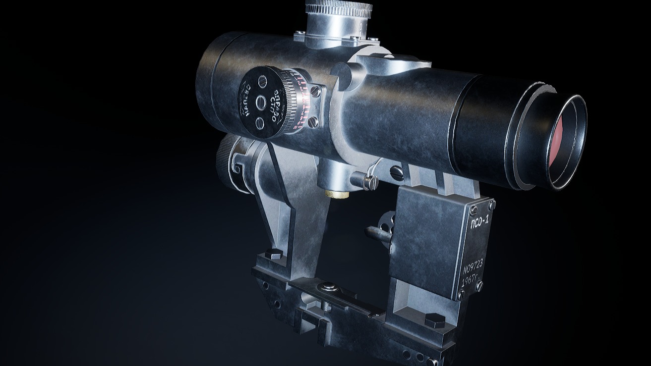 AAA PSO Scope Game Ready PBR Low-poly 3D model_11