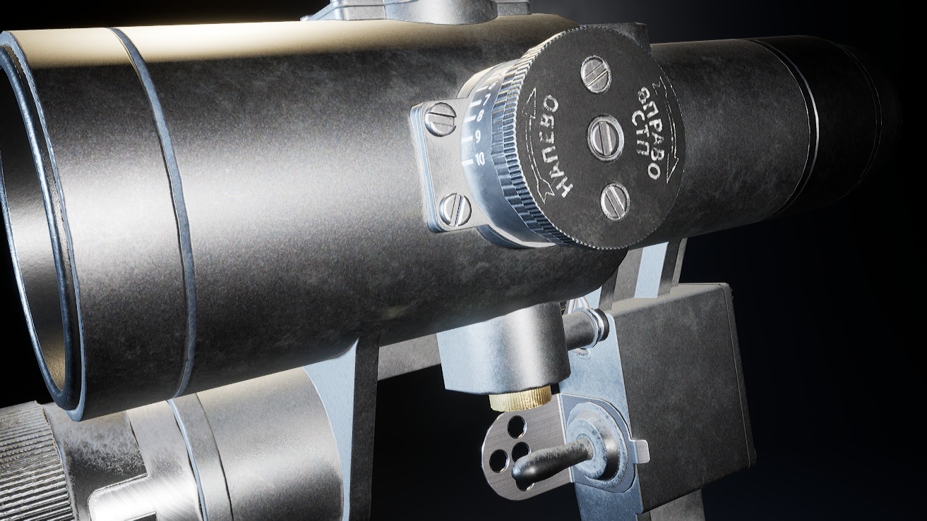 AAA PSO Scope Game Ready PBR Low-poly 3D model_6