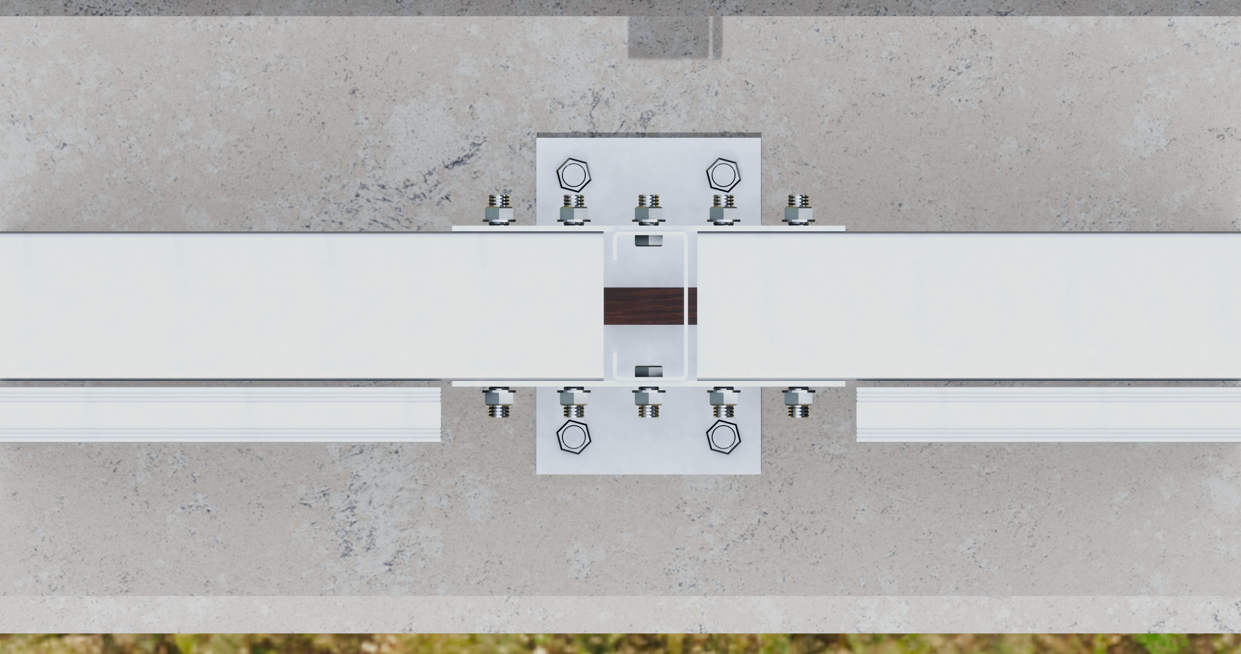 Solar Panel Wall Type-1 3D model_8