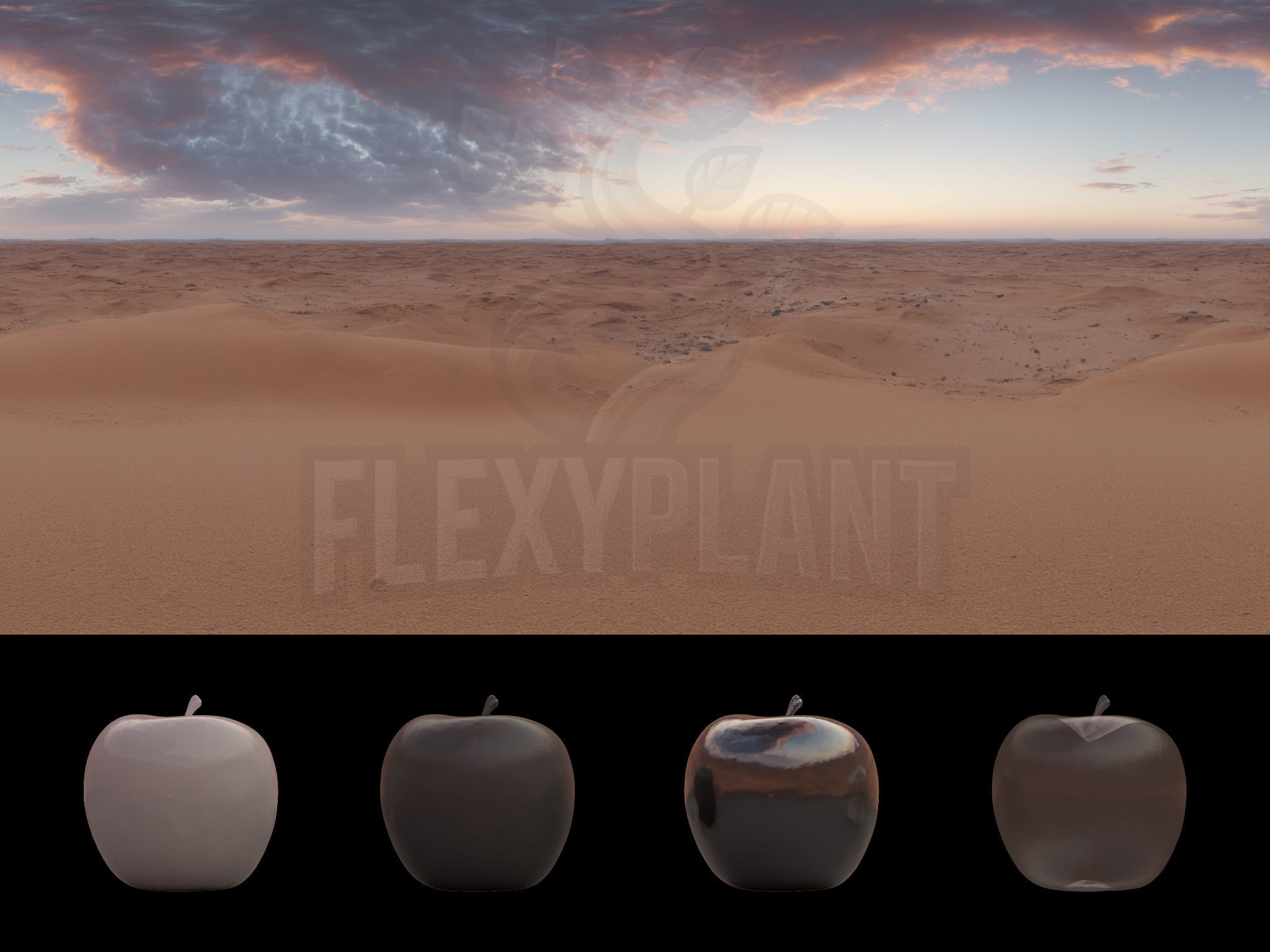 Realistic HDRI 19pcs 12k Desert Low-poly 3D model_6