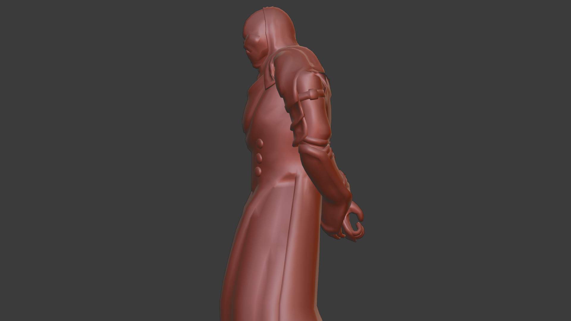 Dark Enforcer Sci-Fi Soldier Rigged and Game Ready 3D Model Low-poly 3D model_17