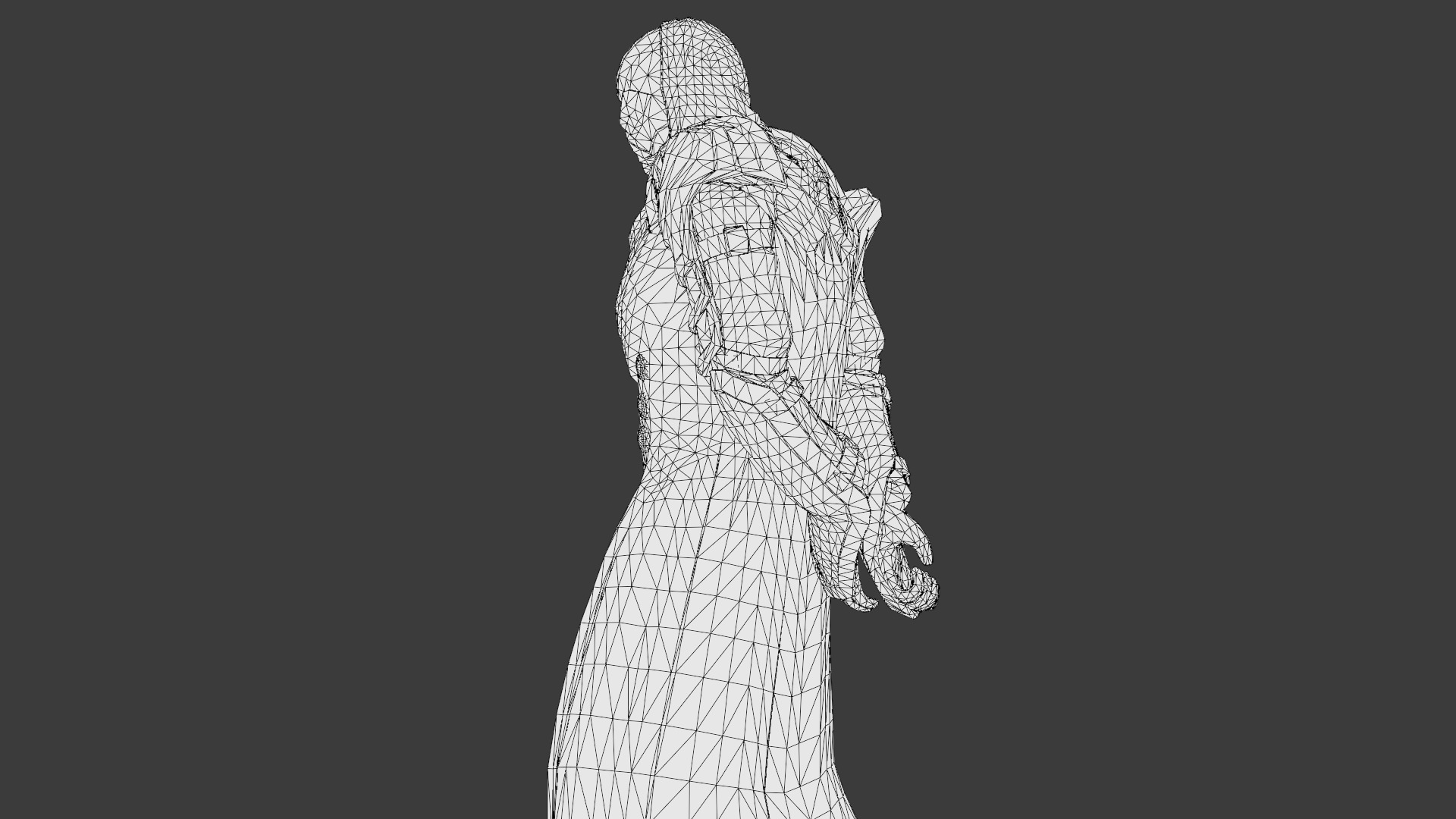 Dark Enforcer Sci-Fi Soldier Rigged and Game Ready 3D Model Low-poly 3D model_39